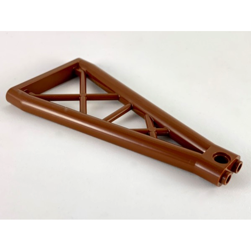 Steun 1x6x10 Driehoekige Balk Reddish Brown